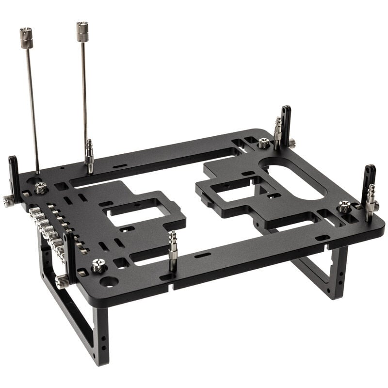 Streacom BC1 Mini V2 benchtable Mini-ITX svart forfra