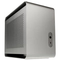 Streacom DA2 kabinett Mini-ITX SFF sølv forfra