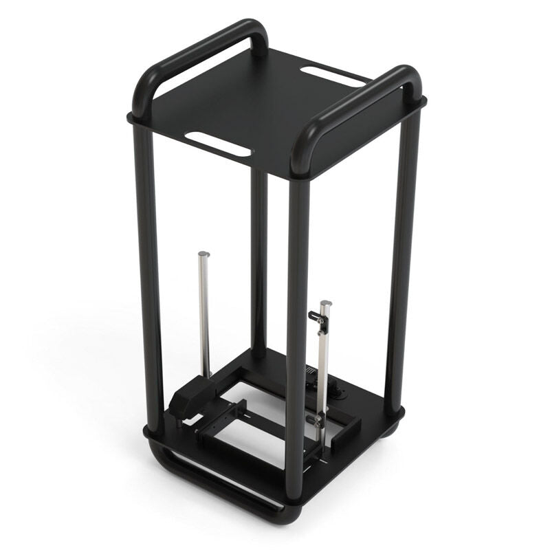 Streacom DA6 XL Mini-ITX kabinett open frame svart bakside