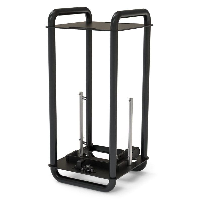 Streacom DA6 XL Mini-ITX kabinett open frame svart forfra