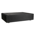 Streacom ST-FC10B Alpha vifteløs HTPC-kabinett aluminium svart forfra