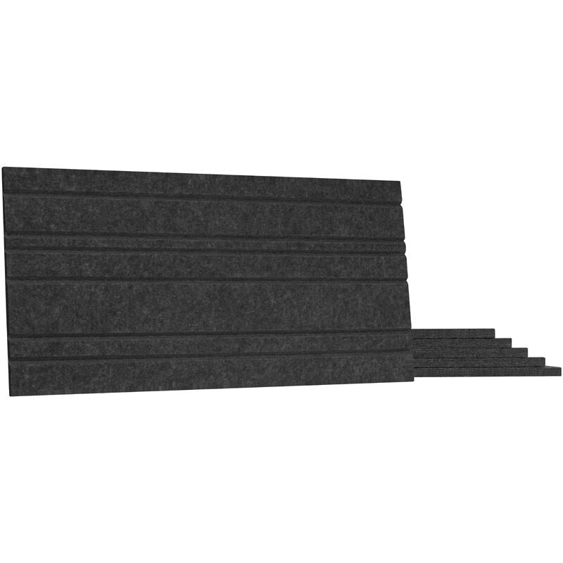 Detalj av Streamplify Acoustic Panel akustikkpanel 6-pakning grå