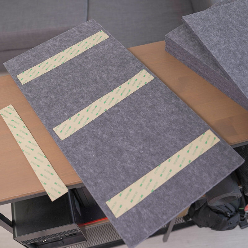 Streamplify Acoustic Panel akustikkpanel 6-pakning grå sideprofil