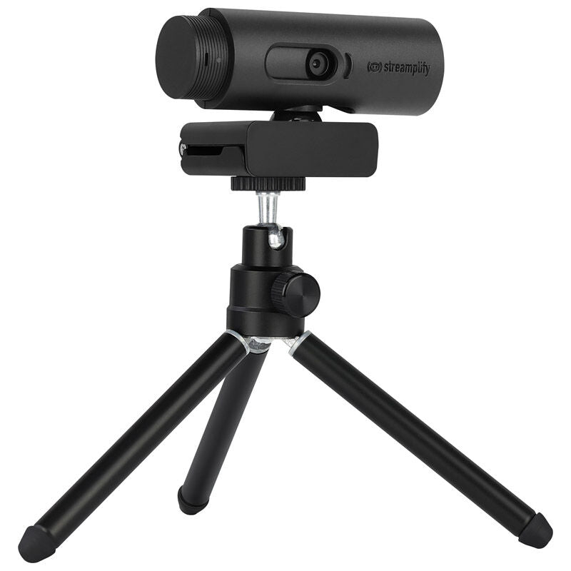 Streamplify CAM webkamera Full HD 60 FPS svart forfra