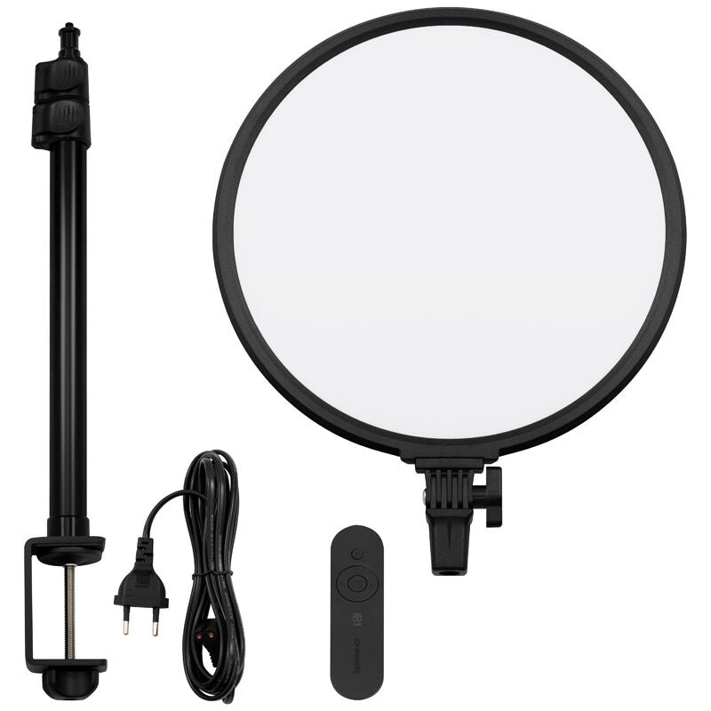 Streamplify GLOW LIGHT 14 softlight ringlys svart LED-lys