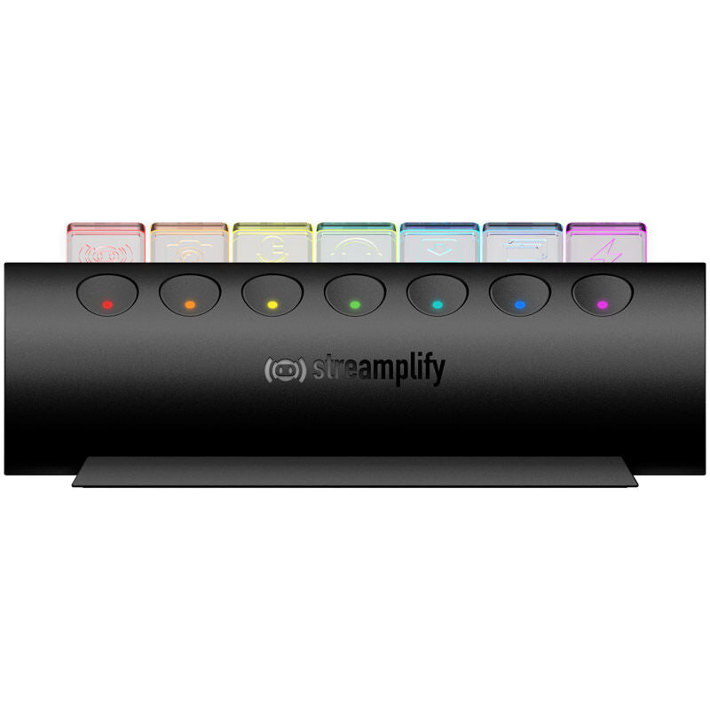 Detaljbilde av Streamplify HUB CTRL 7 USB-porter