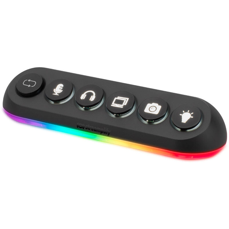 Streamplify HUB DECK 5 USB-hub bakside med kabler