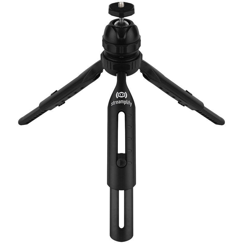 Sideprofil av Streamplify Light 10 ringlys med stativ