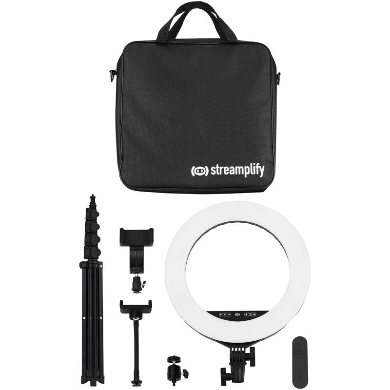 Teleskopstativ til Streamplify Light 14 ringlys