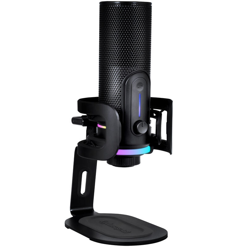 Streamplify MIC PRO kondensatormikrofon USB-C 192 kHz RGB forfra