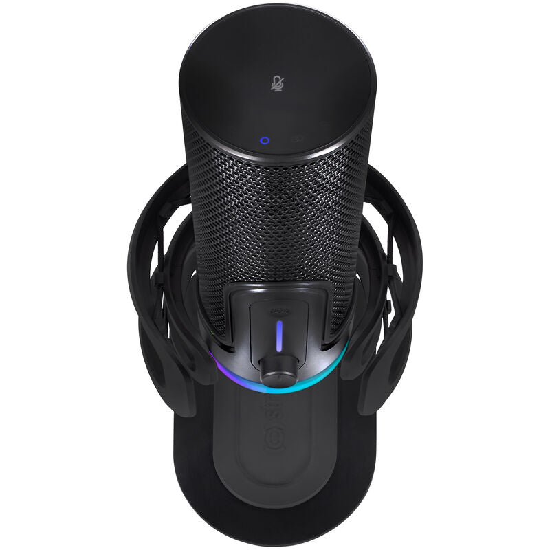 Streamplify MIC PRO kondensatormikrofon USB-C 192 kHz RGB med kabel