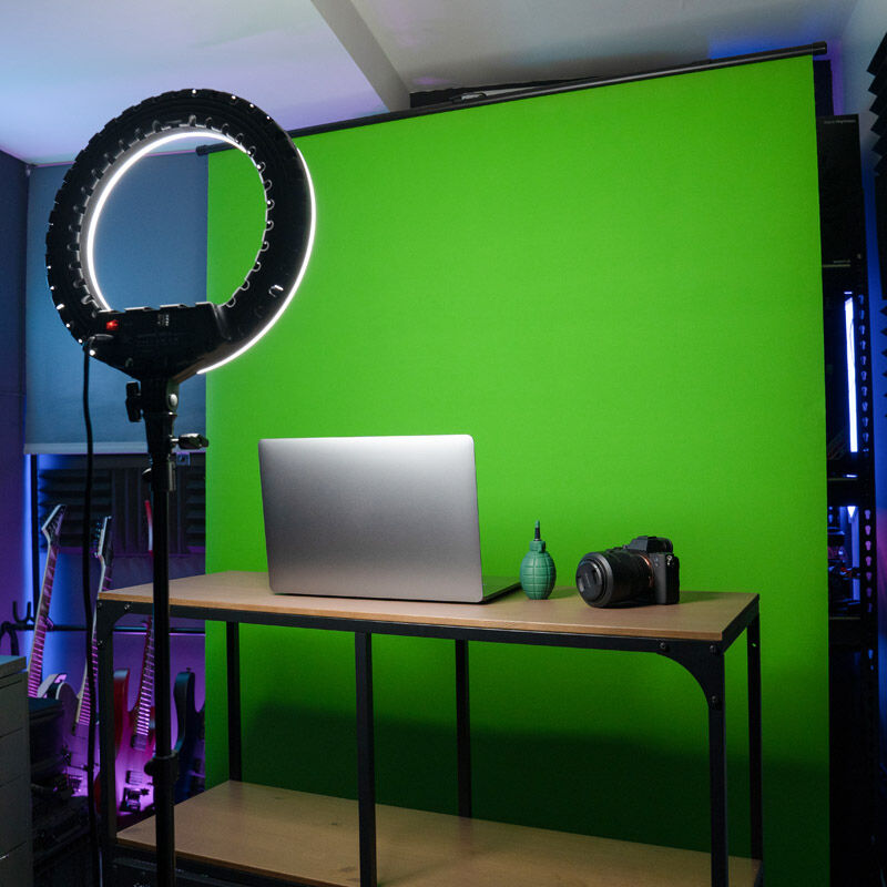 Streamplify SCREEN LIFT green screen bakside