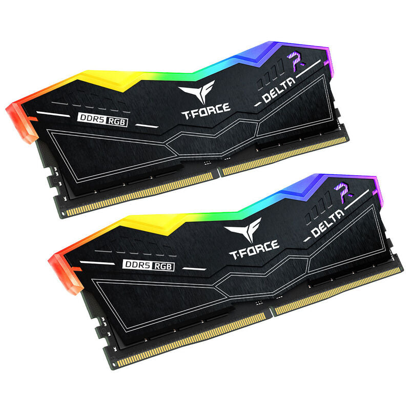Team Group Delta RGB DDR5-6000 CL30 RAM 32 GB svart forfra