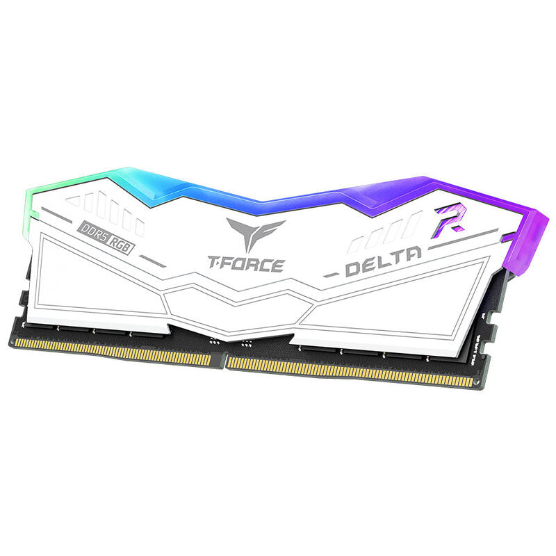 Team Group Delta RGB DDR5-6000 CL30 RAM 32 GB svart moduldetalj