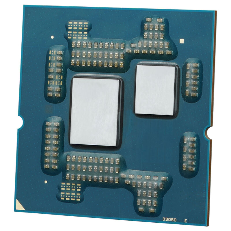 Thermal Grizzly Delidded AMD 9800X3D prosessor bakside