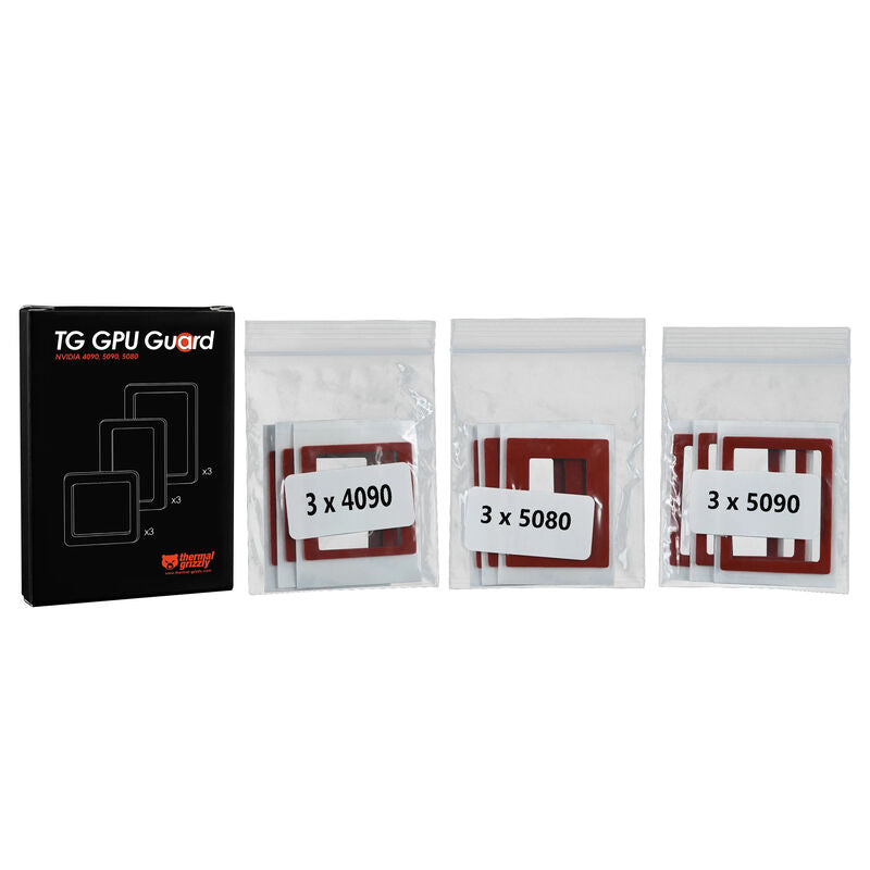 Thermal Grizzly GPU Guard beskyttelse NVIDIA 5090 nærbilde