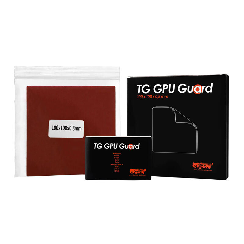 Detaljbilde av Thermal Grizzly GPU Guard 100 x 100 x 0,8 mm