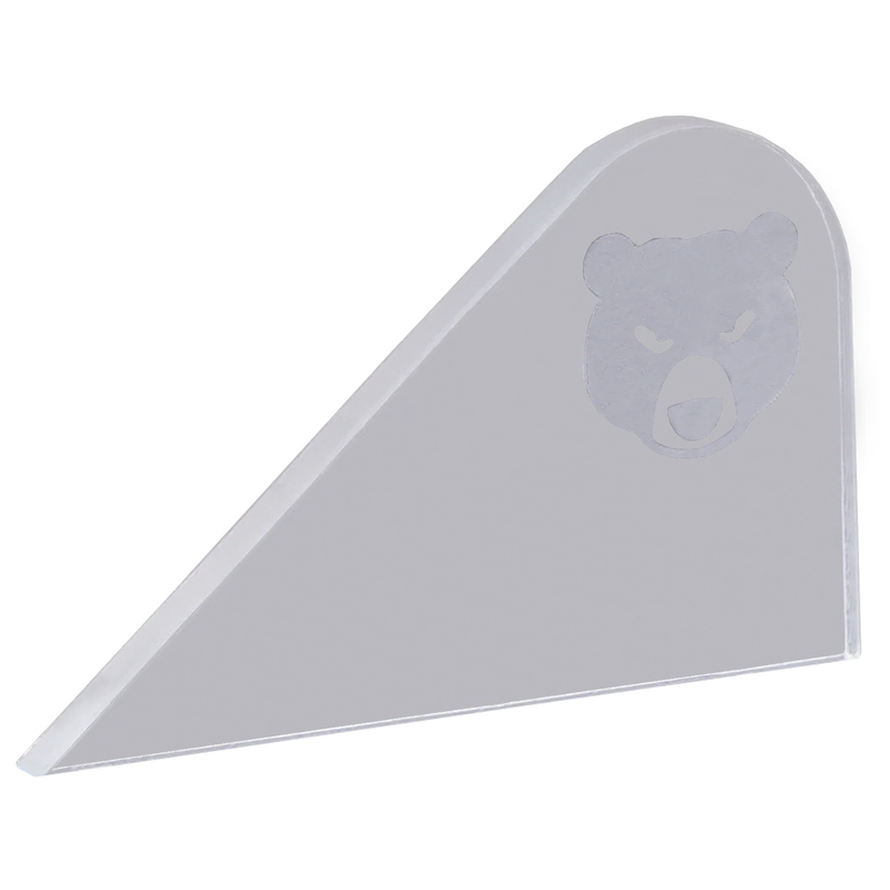 Thermal Grizzly Scraper akrylskrape 3 stk transparent detalj av spiss