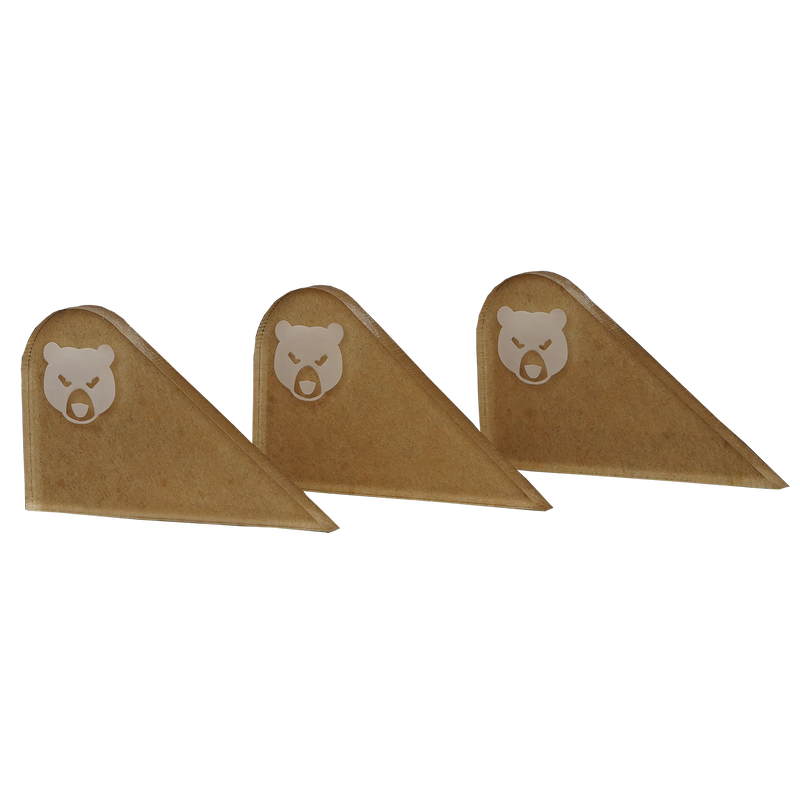 Thermal Grizzly Scraper akrylskrape 3 stk transparent nærbilde av grep