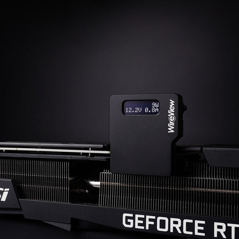 Thermal Grizzly WireView GPU strømmåler nærbilde