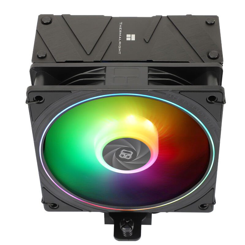 Thermalright Assassin Spirit 120 Evo nærbilde av heatpipes