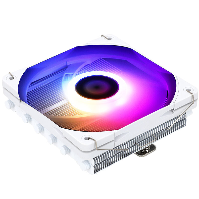 Detalj av Thermalright AXP120 X67 ARGB lavprofil CPU-kjøler 120 mm svart
