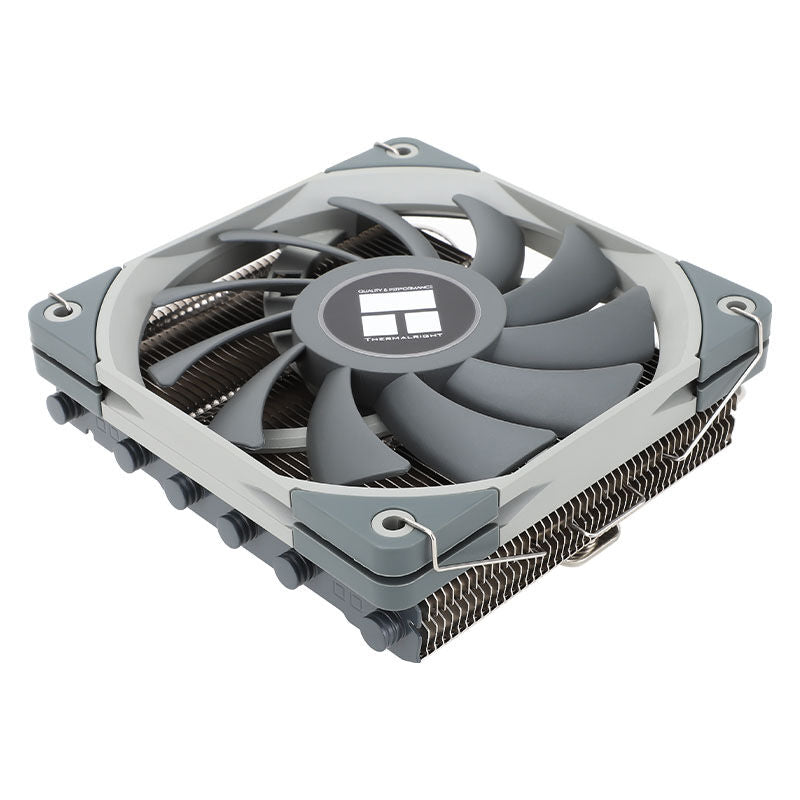Thermalright AXP120 X67 Low Profile CPU-kjøler 120 mm RGB svart forfra