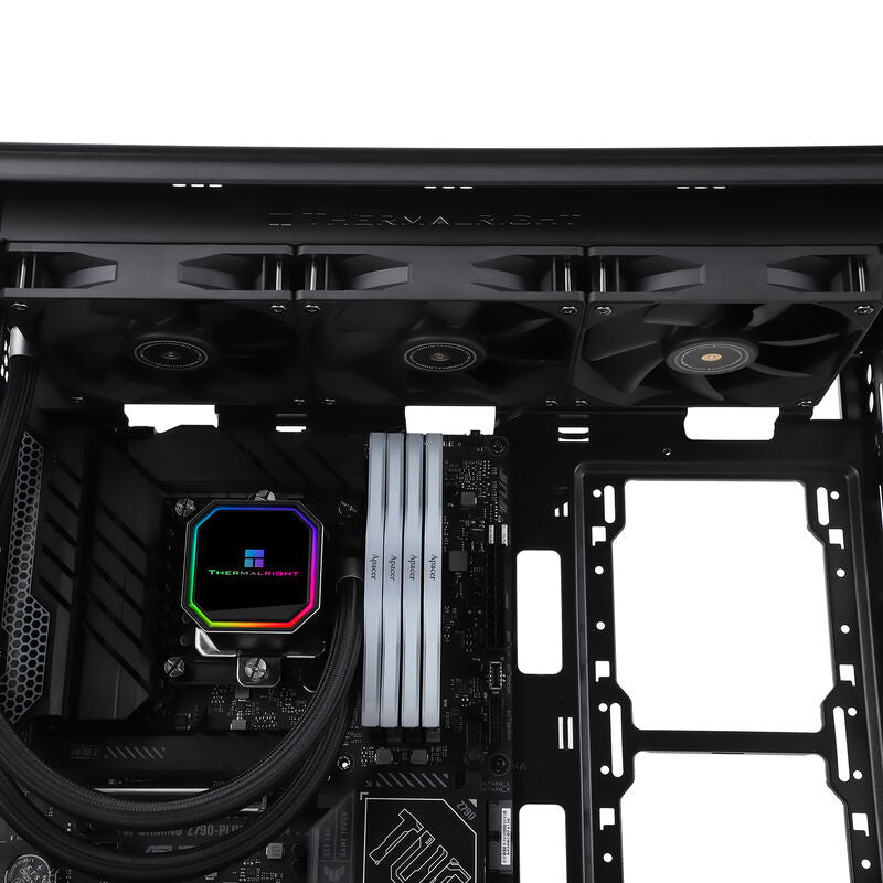 Thermalright Frozen Prism 360 AIO vannkjøling RGB svart slanger