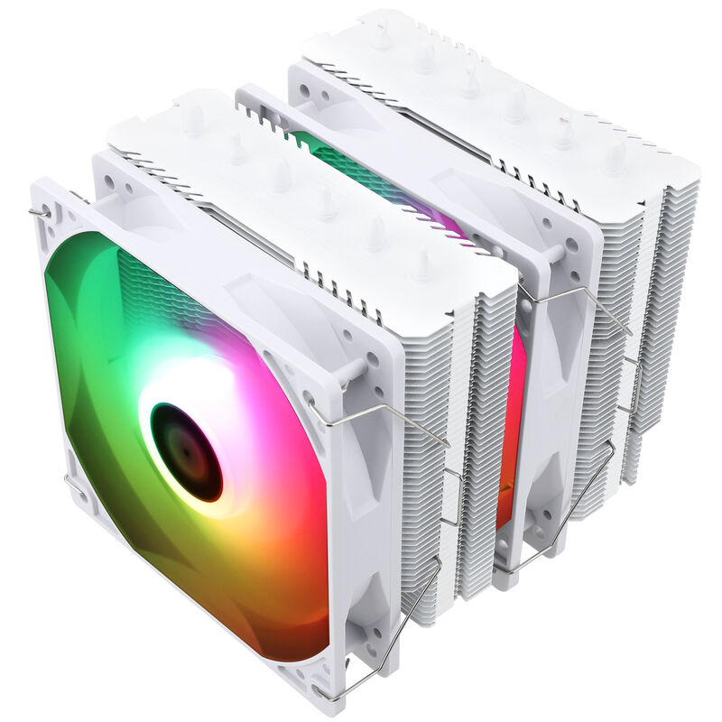 Thermalright Peerless Assassin 120 SE ARGB CPU-kjøler hvit forfra