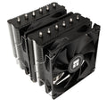 Thermalright Peerless Assassin 120 SE CPU-kjøler dobbelttårn svart forfra