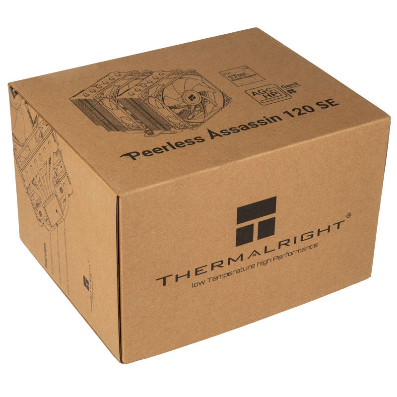 Thermalright Peerless Assassin 120 SE CPU-kjøler top view