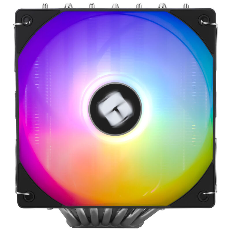 Thermalright Phantom Spirit 120 SE ARGB CPU-kjøler montert i PC