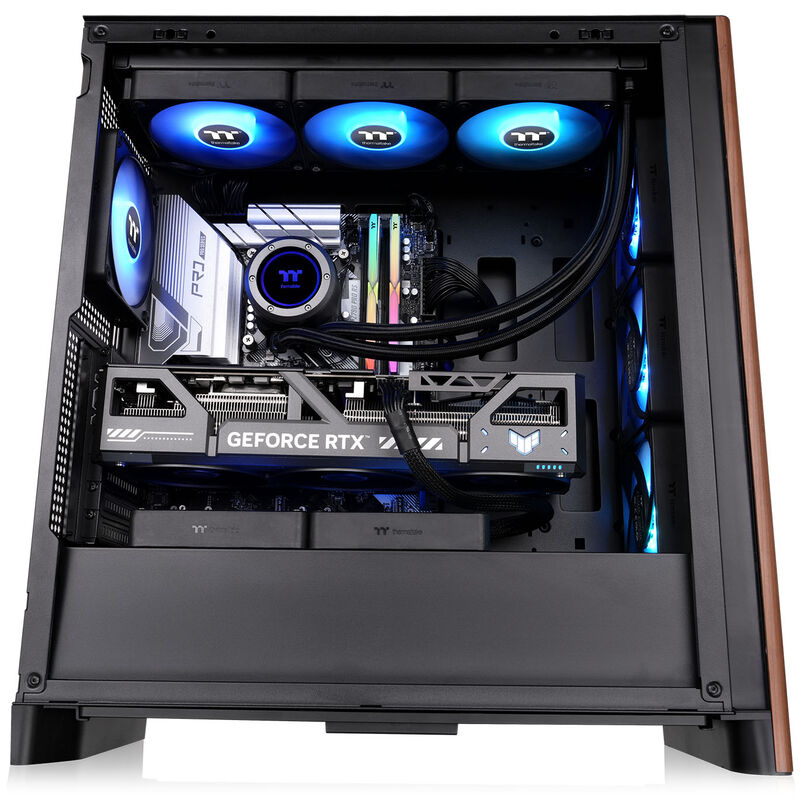 Thermaltake S370 WS kabinett midtårn E-ATX herdet glass - Thermaltake