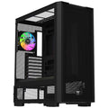 Thermaltake S380 TG ARGB kabinett midtårn ATX herdet glass svart forfra