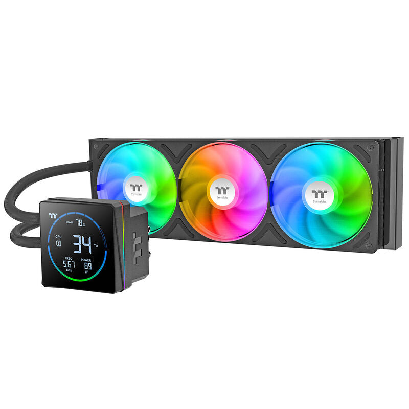Thermaltake TH360-S V3 ARGB Sync AIO vannkjøling bakside
