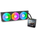 Thermaltake TH360 V3 Ultra ARGB AIO vannkjøling LCD 360 mm svart forfra