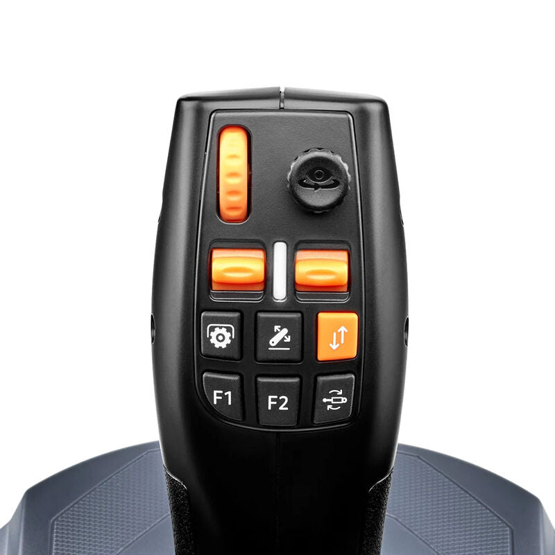 Thrustmaster Simtask Farming Stick joystick montert på skrivebord