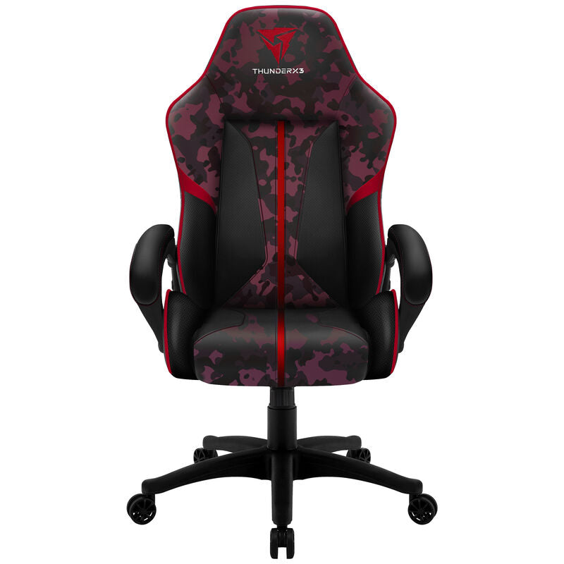 ThunderX3 BC1 CAMO gamingstol camo/rød bakside