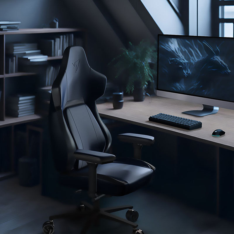 Sideprofil av ThunderX3 CORE Modern gamingstol