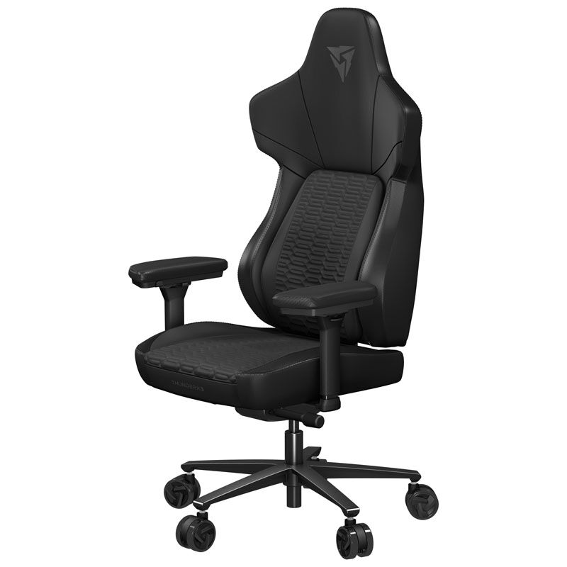 Nærbilde av justerbare armstøtter på ThunderX3 CORE Racer
