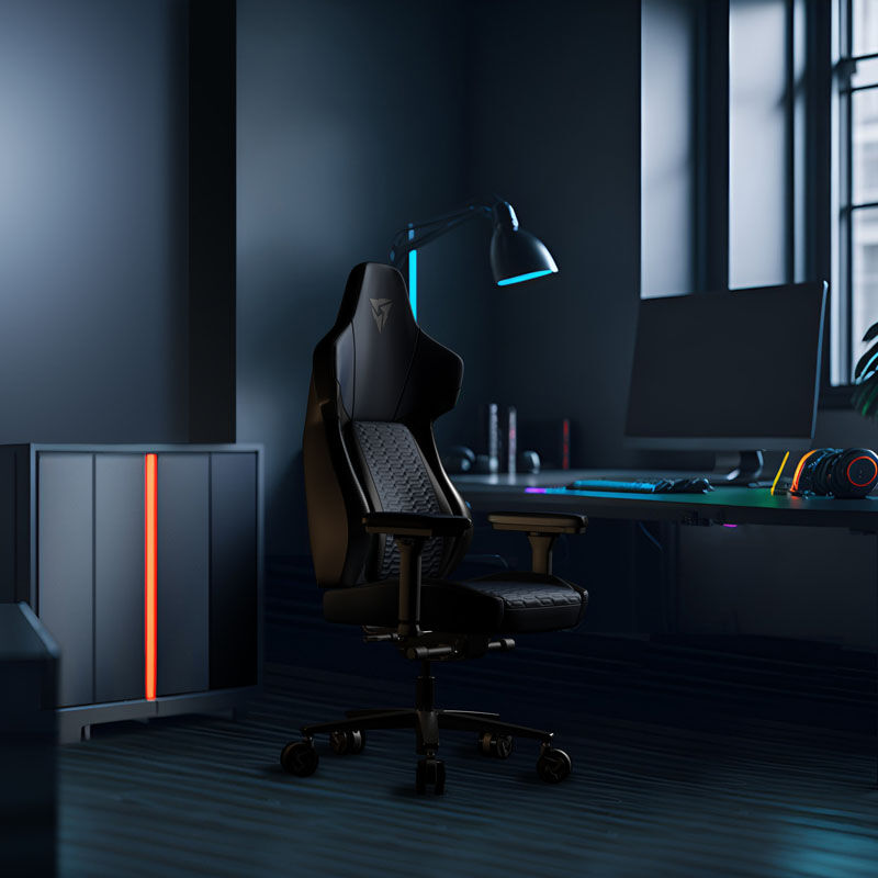 ThunderX3 CORE Racer med inkludert hodepute og lumbalpute