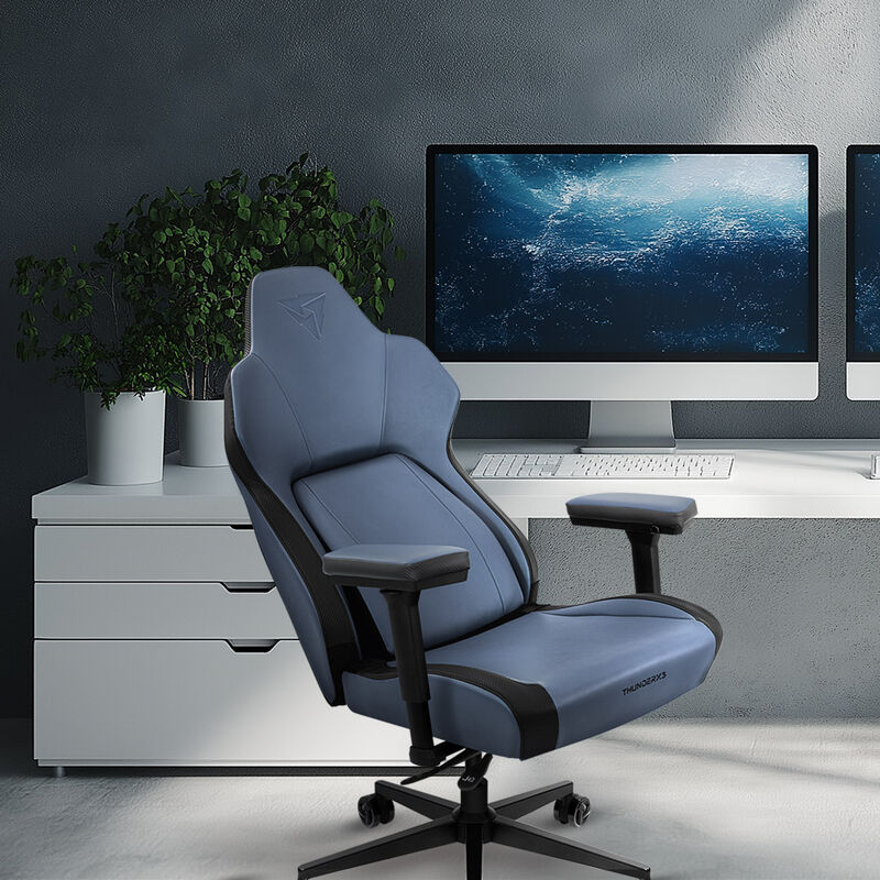 ThunderX3 CORE Smart ergonomisk gamingstol blå justeringsmekanismer