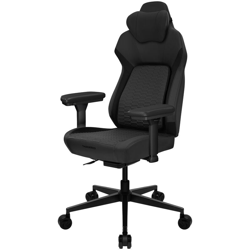 ThunderX3 CORE Smart ergonomisk gamingstol svart forfra