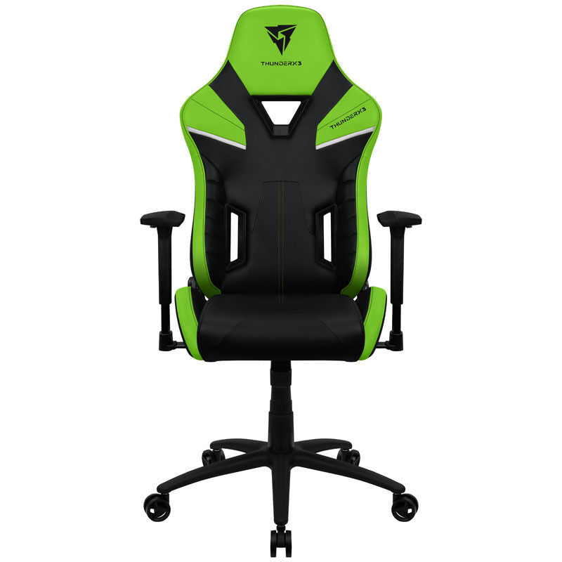 ThunderX3 TC5 gamingstol svart/grønn bakside