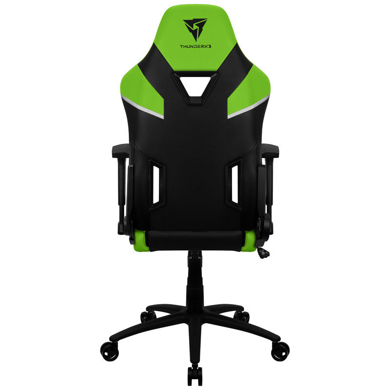 ThunderX3 TC5 gamingstol svart/grønn med hodepute