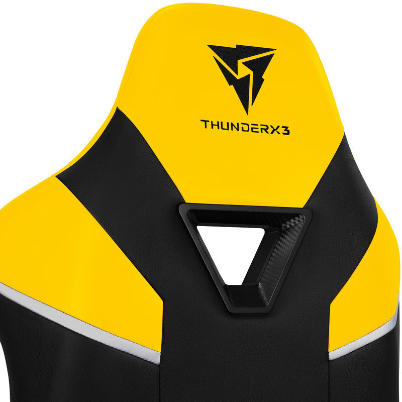 Justerbare armlener på ThunderX3 TC5 gamingstol svart/gul