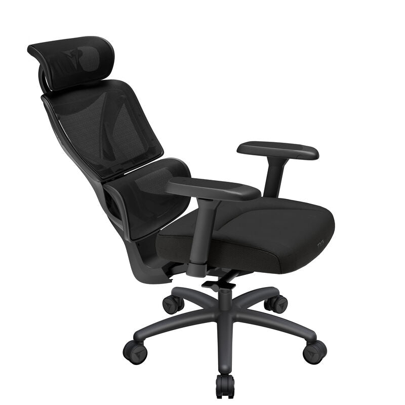 Detalj av mesh-rygg på ThunderX3 XTC Cushion ergonomisk gamingstol