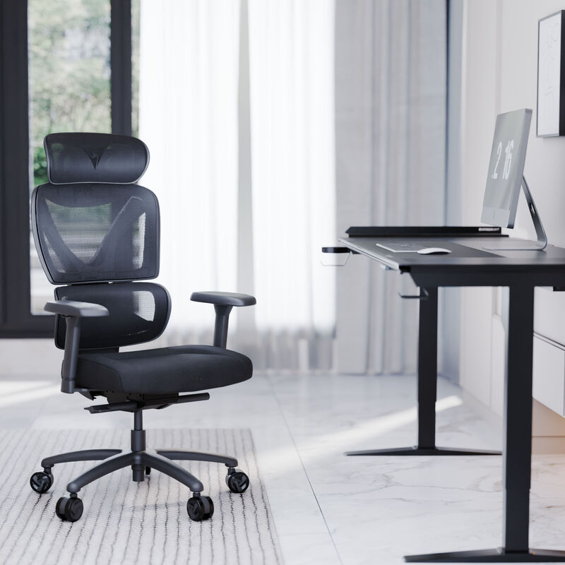 Sideprofil av ThunderX3 XTC Cushion ergonomisk gamingstol