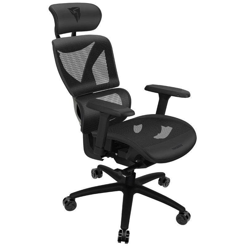 ThunderX3 XTC ergonomisk kontorstol mesh svart forfra