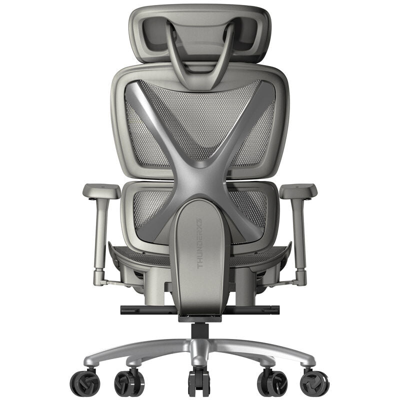 ThunderX3 XTC ergonomisk kontorstol mørkegrå montert i kontormiljø
